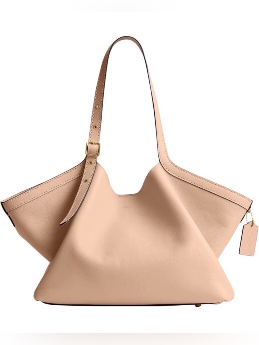 🤍New Coach Gramercy Tote in Cream (Blush)